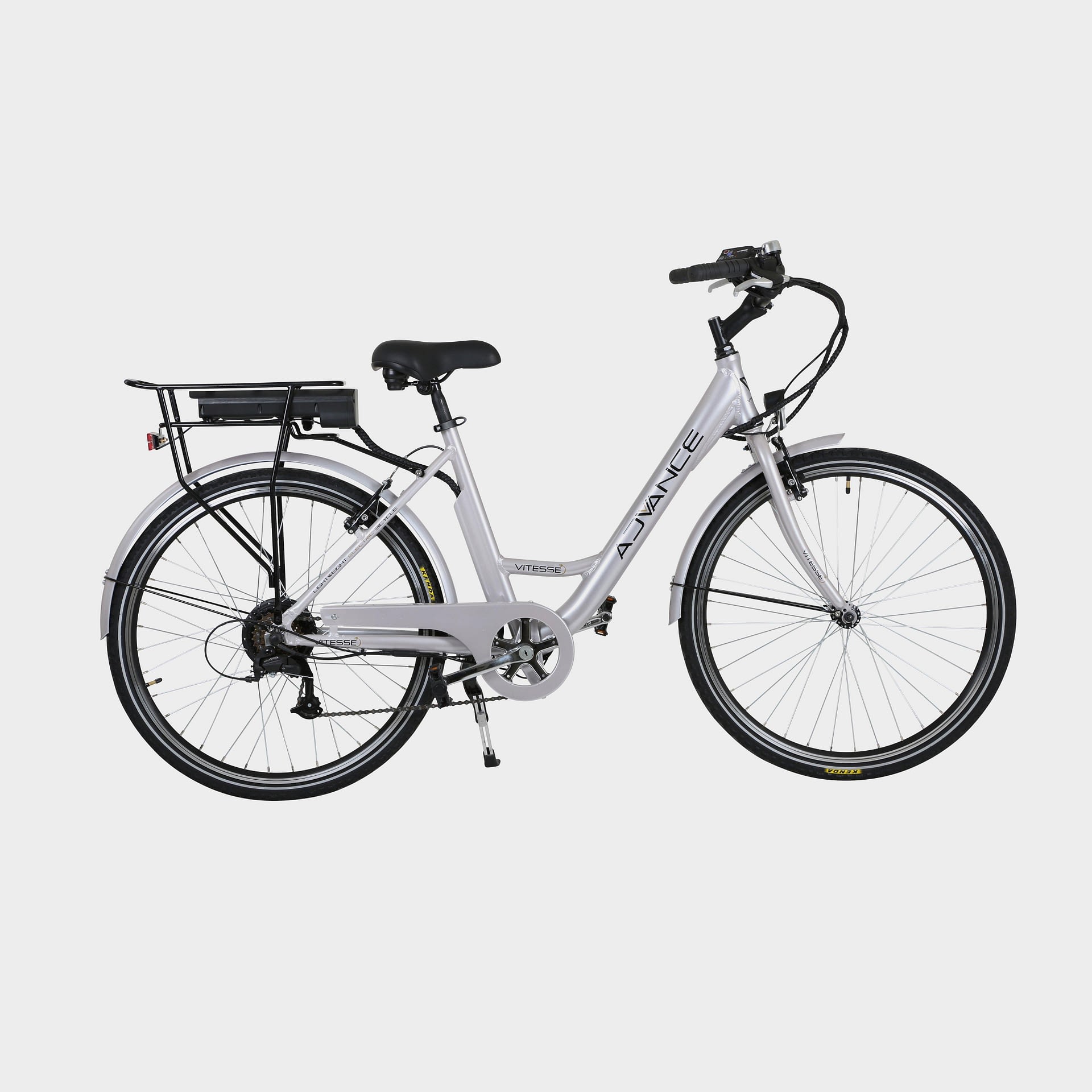 VITESSE Unisex Advance E-Bike, Silver