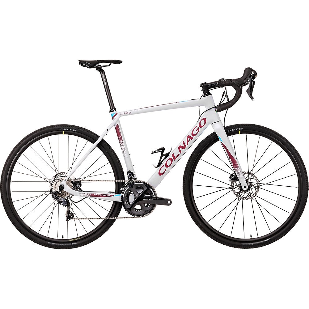 Colnago EGRV Disc Gravel E-Bike 2021 - Grey - Red - 49.5cm (19.5"), Grey - Red