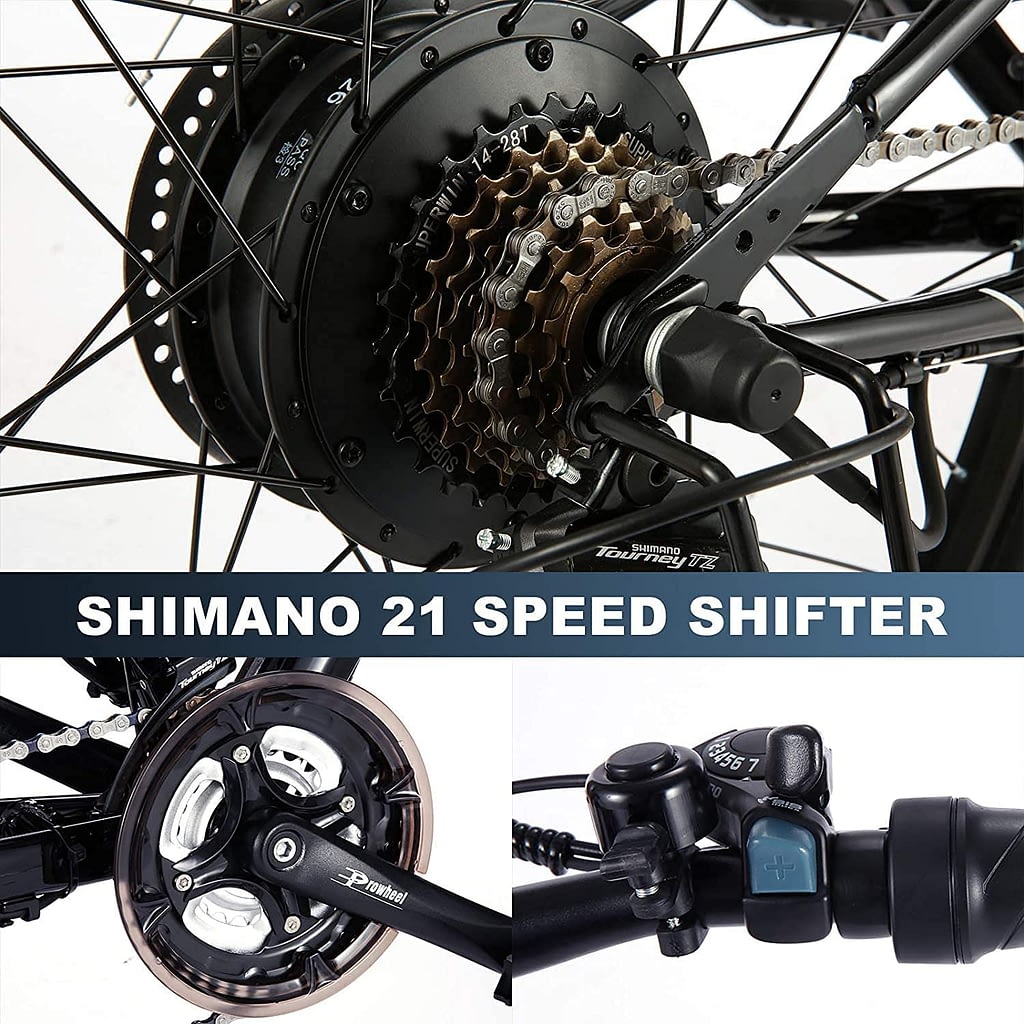 21 Shimano Gears
