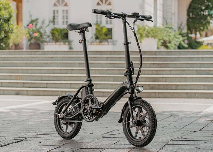 FIIDO D3 Pro Foldable Electric Bike - Parked Outside Review