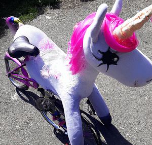 16 inch unicorn bike