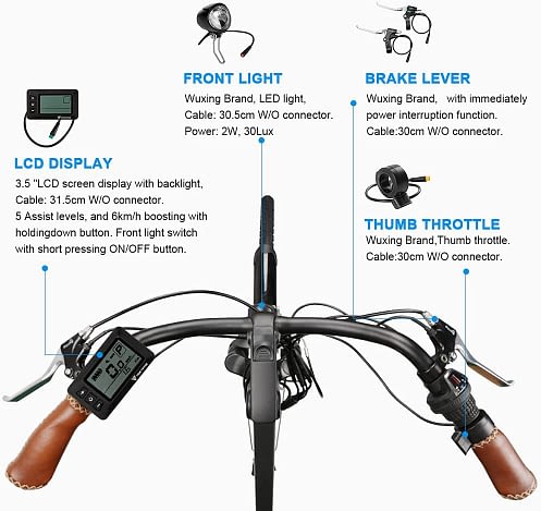 YOSE E-Bike Hub Conversion Kit - Display