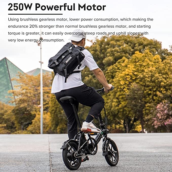 FIIDO D3 Pro Foldable Electric Bike Review - Motor Power