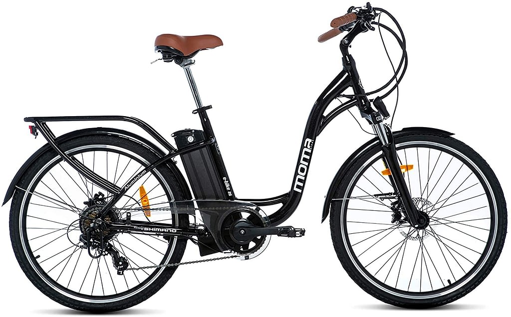 Moma Bikes Unisex's Electric City Bike Review - Full Bike