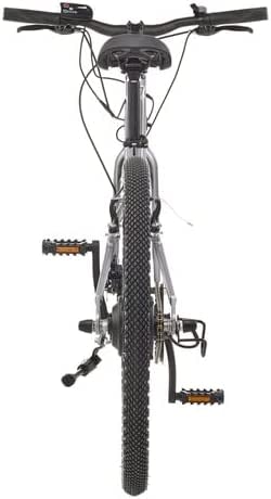 Lectro Adventurer Electric Bike Review - Silver UK Version - Back View Review