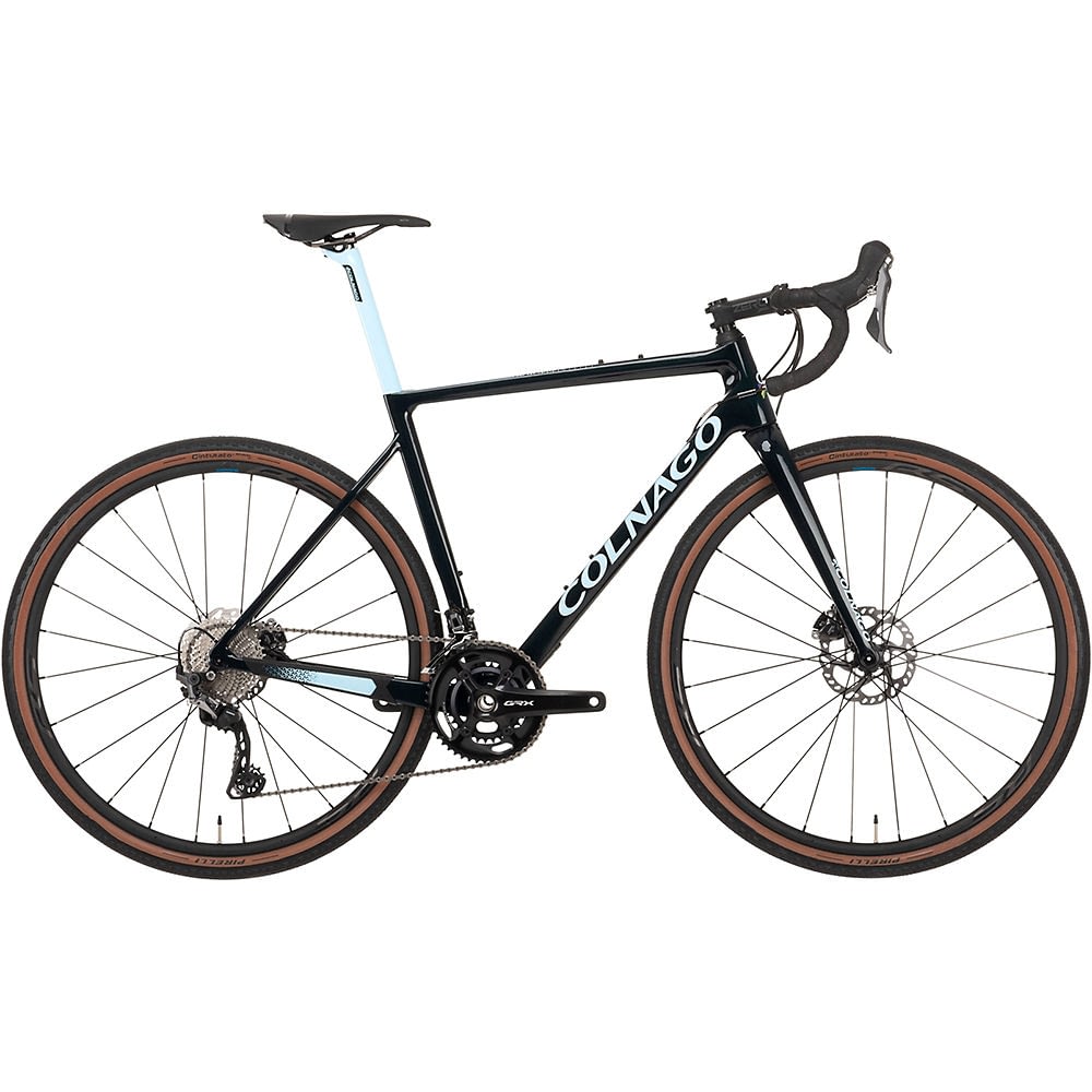 Colnago G3X 2x Gravel Bike 2021 - Green - Light Blue - 49.5cm (19.5"), Green - Light Blue